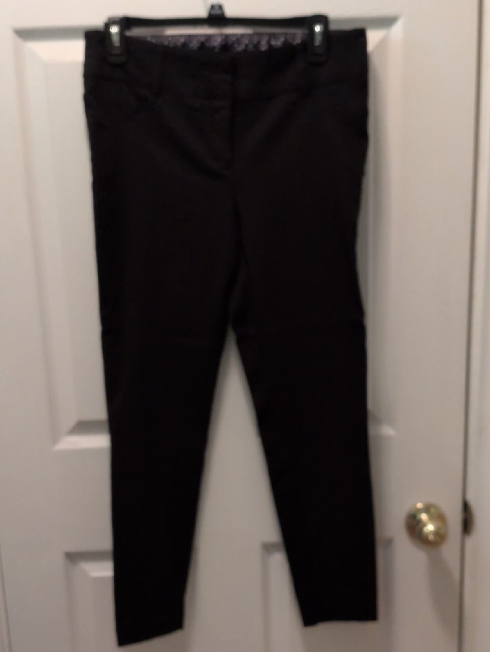 Maurices Black, Slim Dress Pants, Women's 7/8 Short